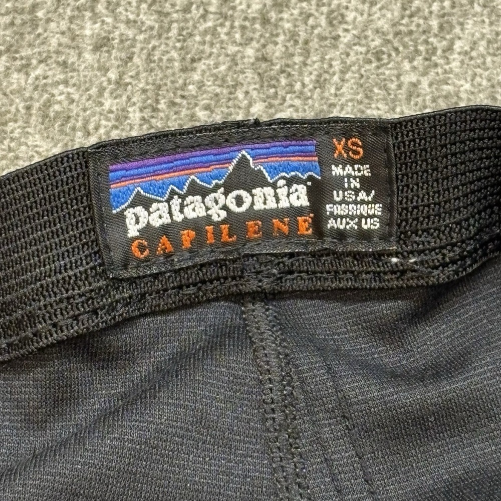 Patagonia Capilene Base Layer Bottoms Black Men's Size XS - Picture 2 of 12